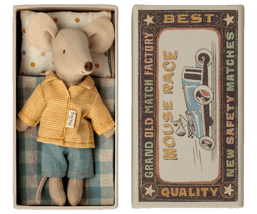 Maileg NEW Big Brother Mouse In Matchbox 5 Maileg NEW Big Brother Mouse In Matchbox - Image 3
