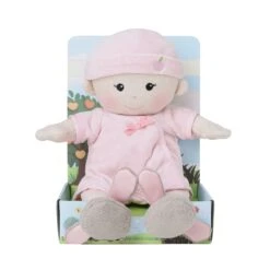 Organic Baby Doll In Pink 7 Organic Baby Doll In Pink -Children's Trendy Toy Store organic baby doll in pink apple park apple park lil tulips 28819836043382