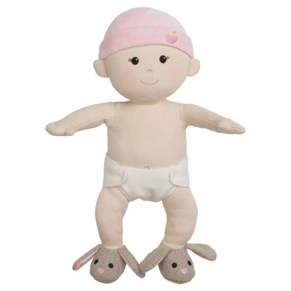 Organic Baby Doll In Pink 5 Organic Baby Doll In Pink - Image 3