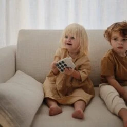 Mushie Phone Press Toy (Cambridge Blue) -Children's Trendy Toy Store phone press toy cambridge blue mushie lil tulips 29282985345142