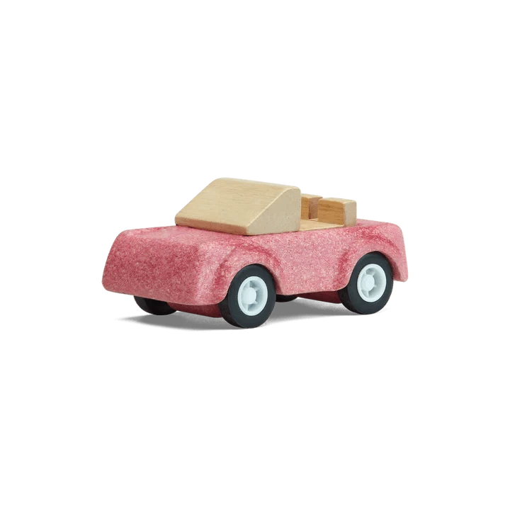 Plan Toys Pink Sports Car 3 Plan Toys Pink Sports Car