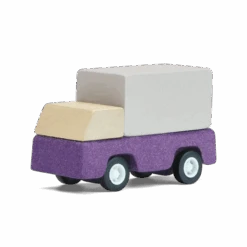 Plan Toys Purple Delivery Truck