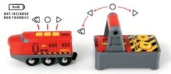 Brio Remote Control Engine -Children's Trendy Toy Store remote control engine brio model trains train sets lil tulips 30092004196470