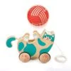 Hape Roll & Rattle Kitten -Children's Trendy Toy Store roll rattle kitten hape lil tulips 29674610163830