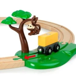 Brio Safari Railway Set -Children's Trendy Toy Store safari railway set brio model trains train sets lil tulips 30974966136950