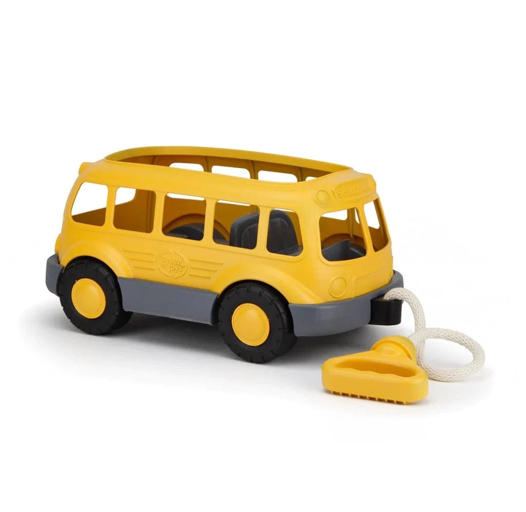 Green Toys School Bus Wagon 3 Green Toys School Bus Wagon