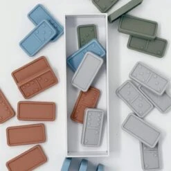 Silicone Domino Set -Children's Trendy Toy Store silicone domino set bug bean lil tulips 30893312934006