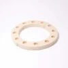 Small Wooden Birthday Ring White