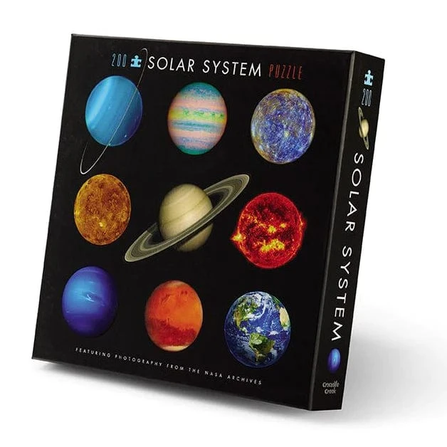 Crocodile Creek Solar System NASA 200 Piece Puzzle 3 Crocodile Creek Solar System NASA 200 Piece Puzzle