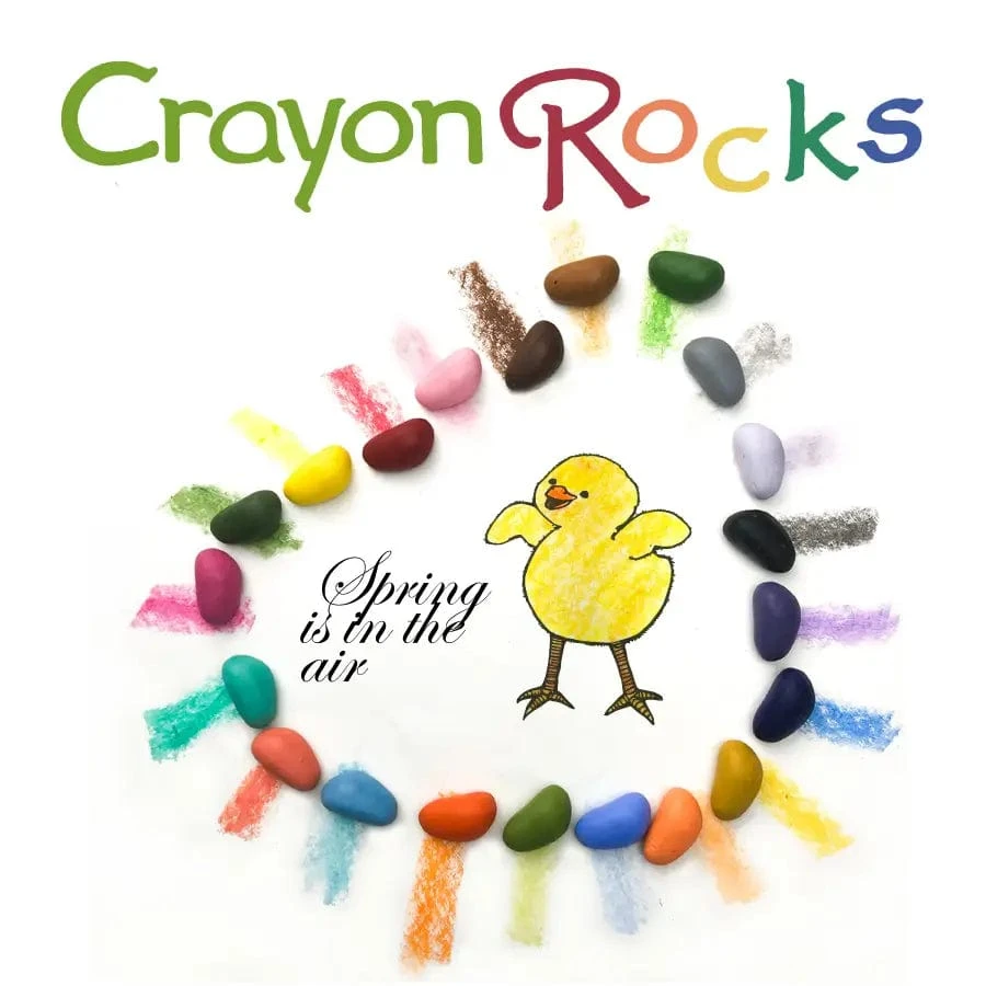 Spring Pastel 20 Pebble Crayon Rocks 4 Spring Pastel 20 Pebble Crayon Rocks - Image 2