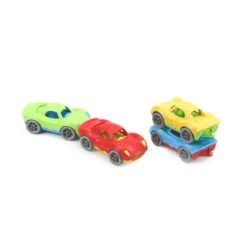 Green Toys Stack & Link Racers -Children's Trendy Toy Store stack link racers green toys lil tulips 30170080280694