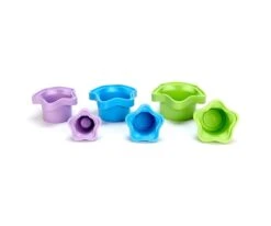 Green Toys Stacking Cups 9 Green Toys Stacking Cups -Children's Trendy Toy Store stacking cups green toys lil tulips 30089451929718