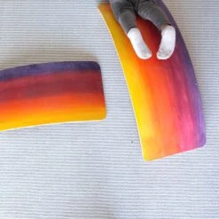 Sunset Wobble Board - Regular Size -Children's Trendy Toy Store sunset wobble board regular size bunny hopkins lil tulips 29568462782582