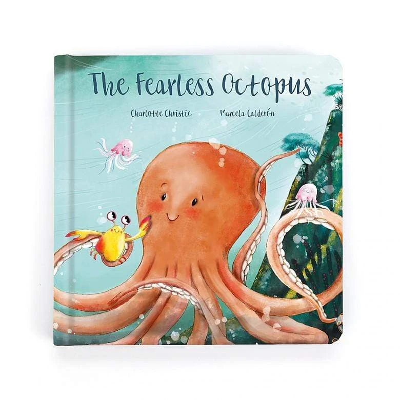 JELLYCAT The Fearless Octopus Book 3 JELLYCAT The Fearless Octopus Book