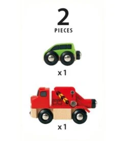 Brio Tow Truck -Children's Trendy Toy Store tow truck brio model trains train sets lil tulips 30092065702006