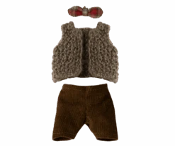 Maileg Vest, Pants And Bowtie For Grandpa Mouse