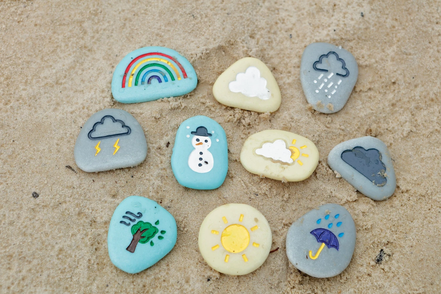 Weather Stones Play Set 3 Weather Stones Play Set