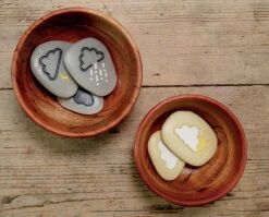 Weather Stones Play Set 14 Weather Stones Play Set -Children's Trendy Toy Store weather stones play set yellow door us llc lil tulips 29266590924918