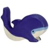 Holztiger Wooden Blue Whale Small 2 Holztiger Wooden Blue Whale Small -Children's Trendy Toy Store wooden blue whale small holztiger lil tulips 13836261458038