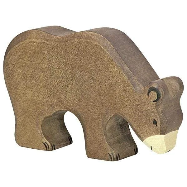 Holztiger Wooden Brown Bear Feeding 3 Holztiger Wooden Brown Bear Feeding