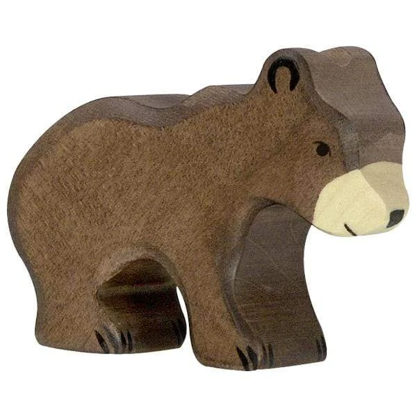 Holztiger Wooden Brown Bear Small 3 Holztiger Wooden Brown Bear Small