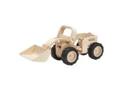 Plan Toys Wooden Bulldozer -Children's Trendy Toy Store wooden bulldozer plan toys lil tulips 28545947598966