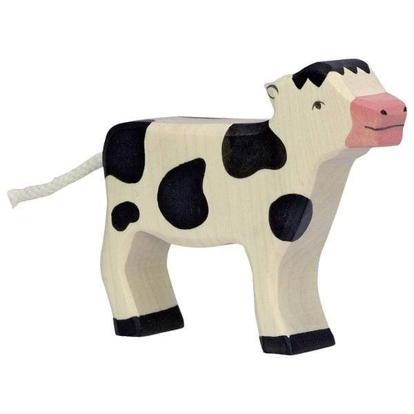 Holztiger Wooden Calf Standing Black 3 Holztiger Wooden Calf Standing Black