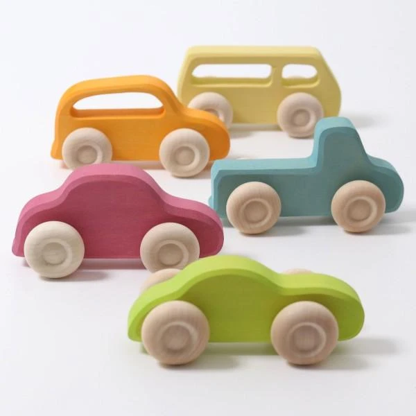 Wooden Cars Slimline 3 Wooden Cars Slimline