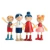 Tender Leaf Wooden Doll Family -Children's Trendy Toy Store wooden doll family tender leaf lil tulips 14948821139574