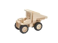 Plan Toys Wooden Dump Truck -Children's Trendy Toy Store wooden dump truck plan toys lil tulips 28544484507766