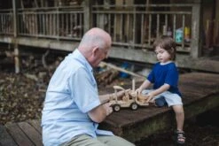 Plan Toys Wooden Forklift -Children's Trendy Toy Store wooden forklift plan toys lil tulips 14874176258166