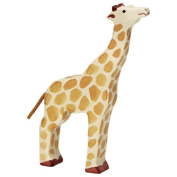 Holztiger Wooden Giraffe Raised Head 3 Holztiger Wooden Giraffe Raised Head