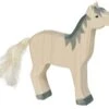 Holztiger Wooden Horse Raised Grey Mane