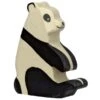 Holztiger Wooden Panda Bear SITTING 1 Holztiger Wooden Panda Bear SITTING -Children's Trendy Toy Store wooden panda bear sitting holztiger lil tulips 14365778608246
