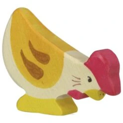 Holztiger Wooden Pecking Hen