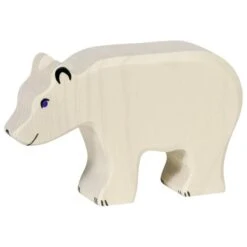 Holztiger Wooden Polar Bear FEEDING