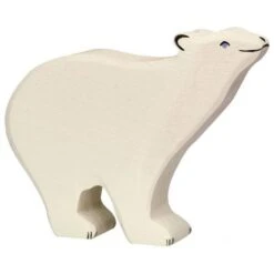 Holztiger Wooden Polar Bear