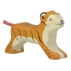Holztiger Wooden Running Tiger Cub