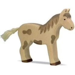 Holztiger Wooden Standing Horse Dappled