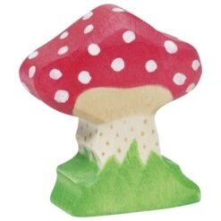 Holztiger Wooden Toadstool