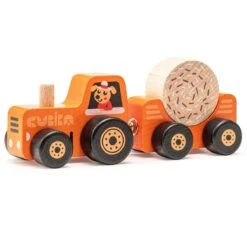 Wooden Tractor On Magnets