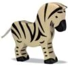 Holztiger Wooden Zebra (LIGHT TAIL) 1 Holztiger Wooden Zebra (LIGHT TAIL) -Children's Trendy Toy Store wooden zebra light tail holztiger lil tulips 13486761475