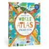 World Atlas Sticker Book - Paperback -Children's Trendy Toy Store world atlas sticker book paperback barefoot books books lil tulips 29705994535030